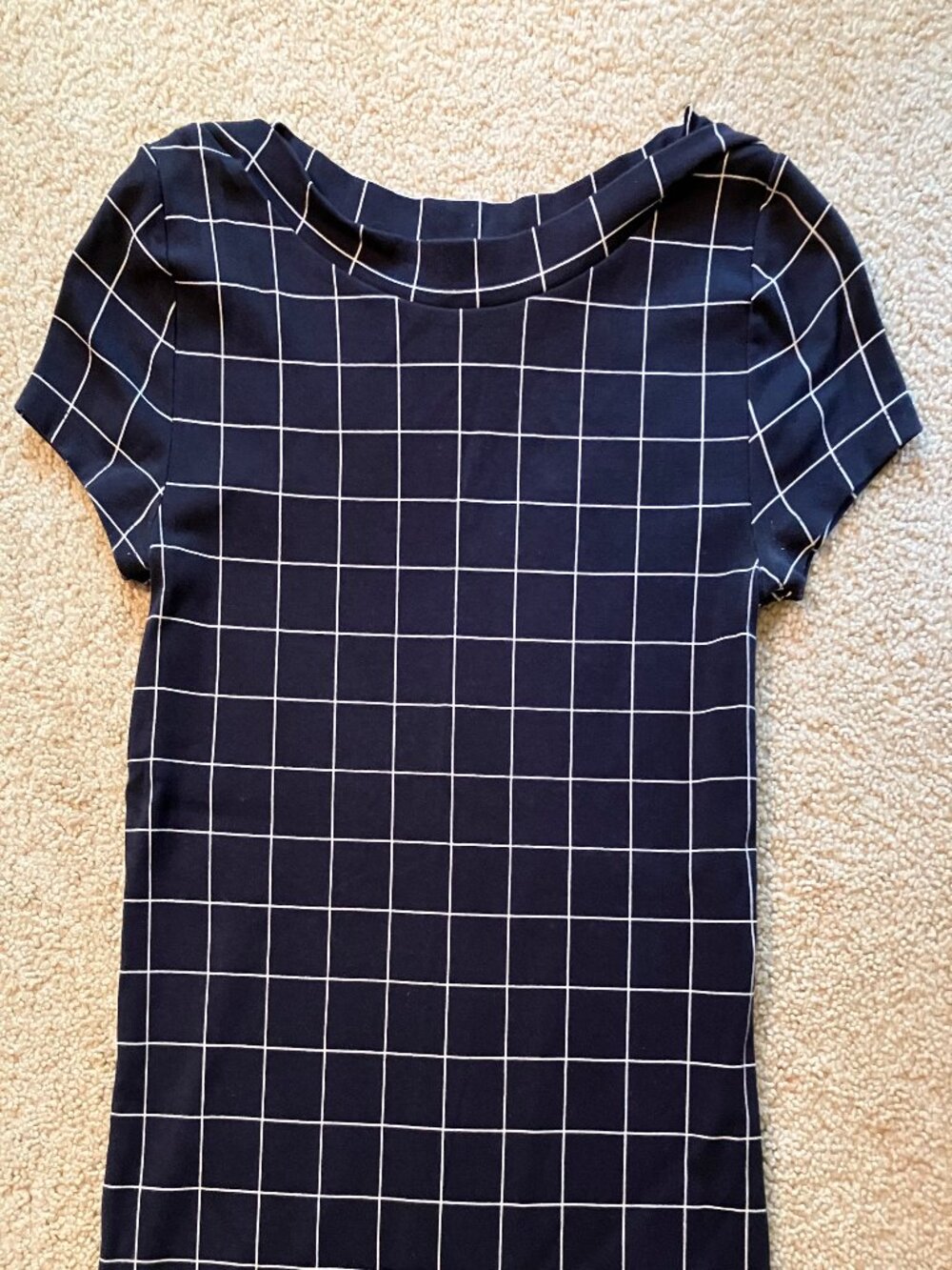 Ann Taylor Top, Size XS, Navy